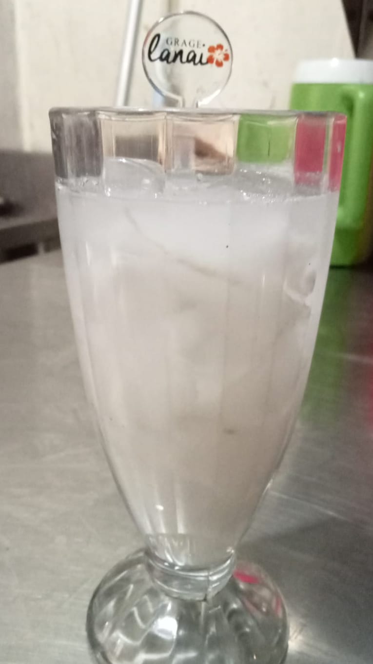 Es Kelapa Gula Putih
