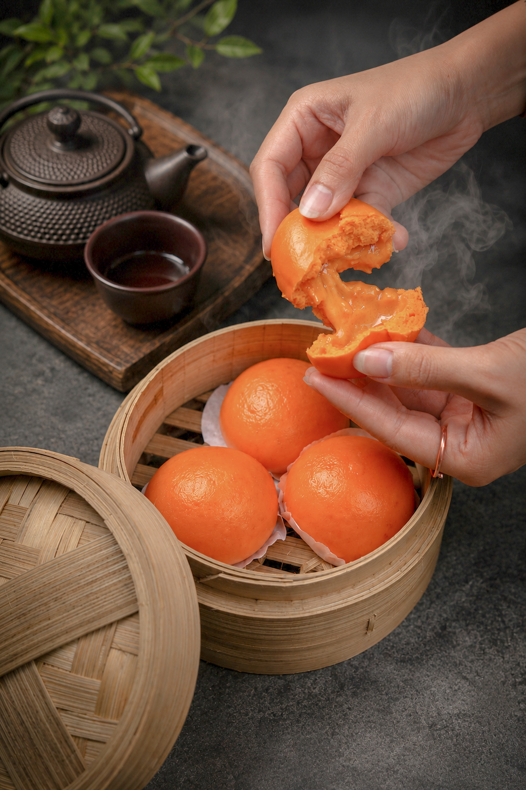 Bakpao Telur Asin